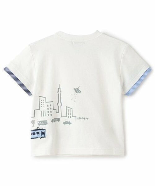 kladskap / クレードスコープ Tシャツ | 乗り物と街半袖Tシャツ | 詳細1