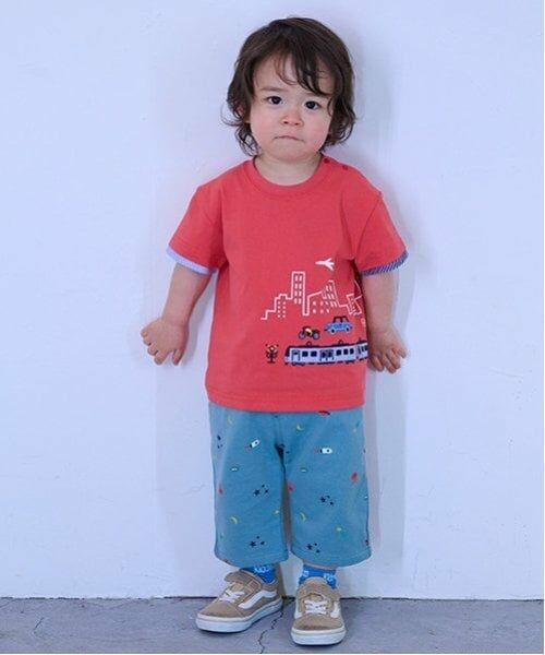 kladskap / クレードスコープ Tシャツ | 乗り物と街半袖Tシャツ | 詳細14