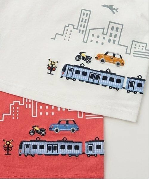 kladskap / クレードスコープ Tシャツ | 乗り物と街半袖Tシャツ | 詳細4