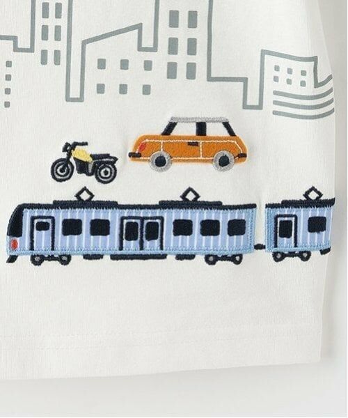 kladskap / クレードスコープ Tシャツ | 乗り物と街半袖Tシャツ | 詳細6