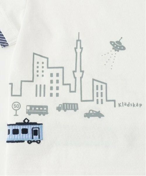 kladskap / クレードスコープ Tシャツ | 乗り物と街半袖Tシャツ | 詳細7
