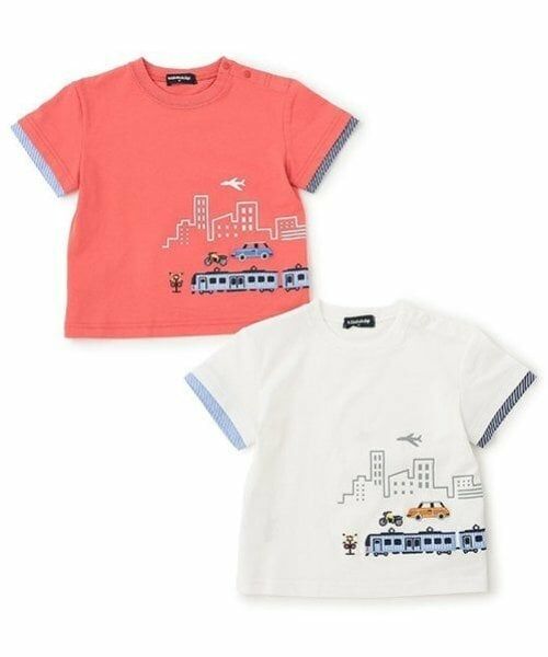 kladskap / クレードスコープ Tシャツ | 乗り物と街半袖Tシャツ | 詳細9