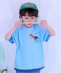 kladskap / クレードスコープ Tシャツ | 化石プリント胸ポケット半袖Tシャツ