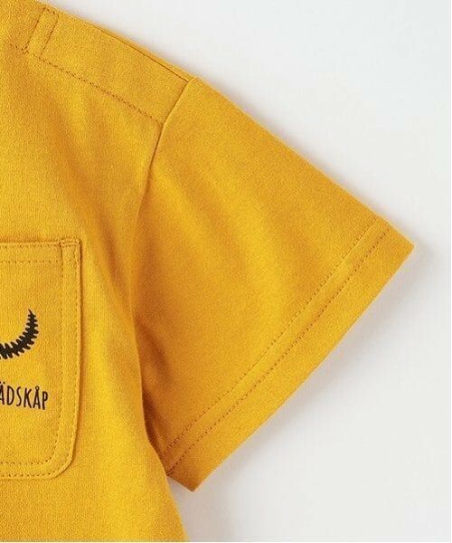 kladskap / クレードスコープ Tシャツ | 化石プリント胸ポケット半袖Tシャツ | 詳細5