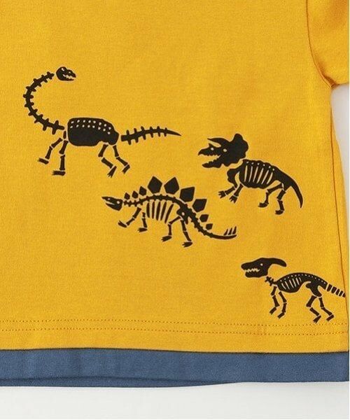 kladskap / クレードスコープ Tシャツ | 化石プリント胸ポケット半袖Tシャツ | 詳細7