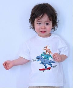 kladskap / クレードスコープ Tシャツ | スケボー恐竜半袖Tシャツ