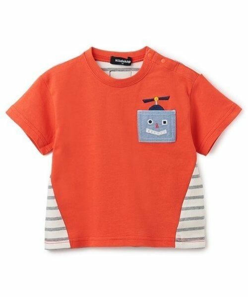 kladskap / クレードスコープ Tシャツ | ロボットポケットボーダー切替半袖Tシャツ | 詳細10