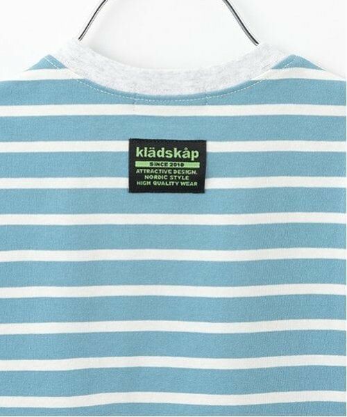 kladskap / クレードスコープ Tシャツ | ロボットポケットボーダー切替半袖Tシャツ | 詳細7