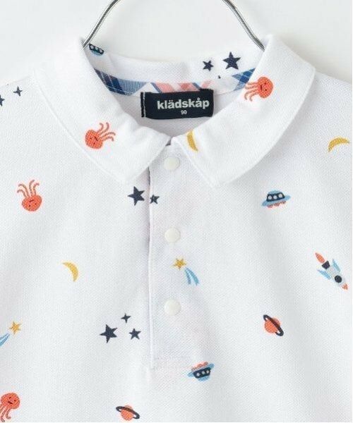 kladskap / クレードスコープ ポロシャツ | 宇宙柄半袖ポロシャツ | 詳細3