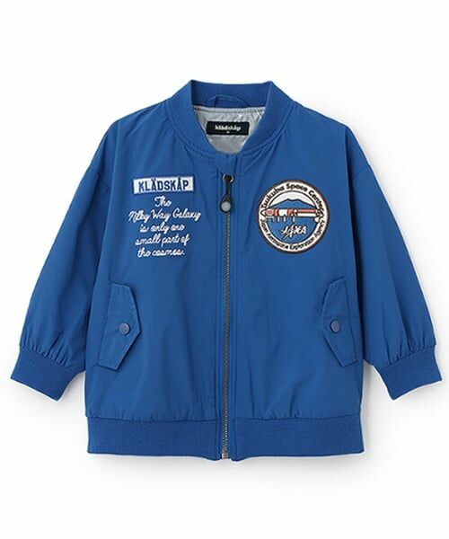 kladskap / クレードスコープ ブルゾン | MA-1【JAXA LABEL】（ブルー）