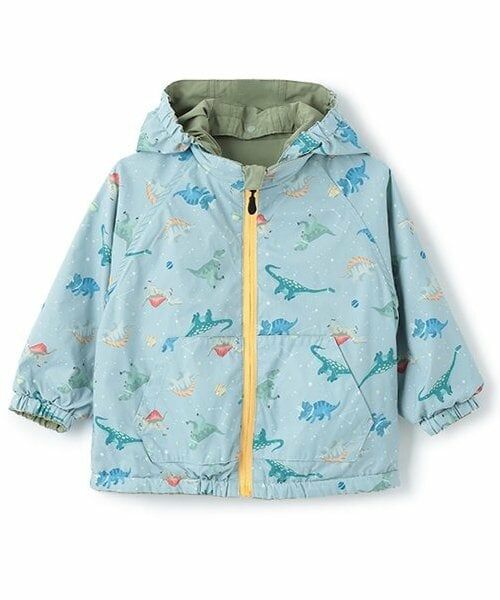 kladskap / クレードスコープ ブルゾン | 恐竜リバーシブルウィンドブレーカー | 詳細2