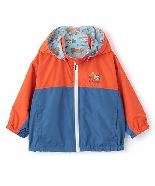 kladskap / クレードスコープ ブルゾン | 乗り物リバーシブルウィンドブレーカー(赤)