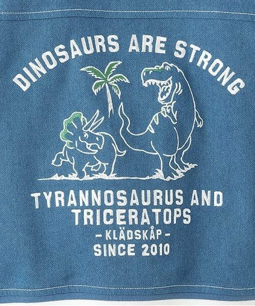 kladskap / クレードスコープ ブルゾン | 恐竜デニムスタジャン | 詳細5