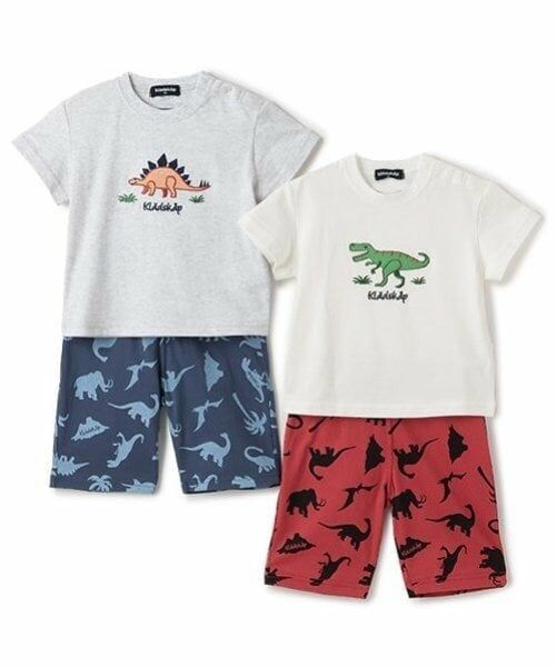 kladskap / クレードスコープ Tシャツ | 恐竜アップリケ半袖Tシャツセットアップ | 詳細15