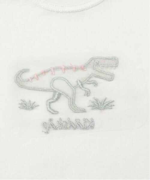 kladskap / クレードスコープ Tシャツ | 恐竜アップリケ半袖Tシャツセットアップ | 詳細6