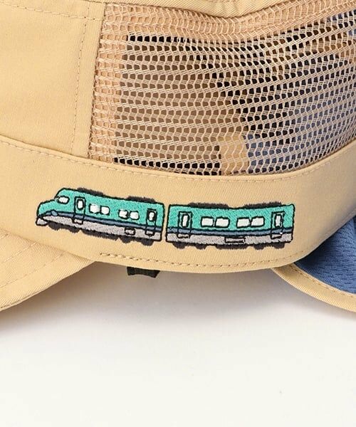 kladskap / クレードスコープ キャップ | 電車刺しゅうメッシュワークキャップ | 詳細3