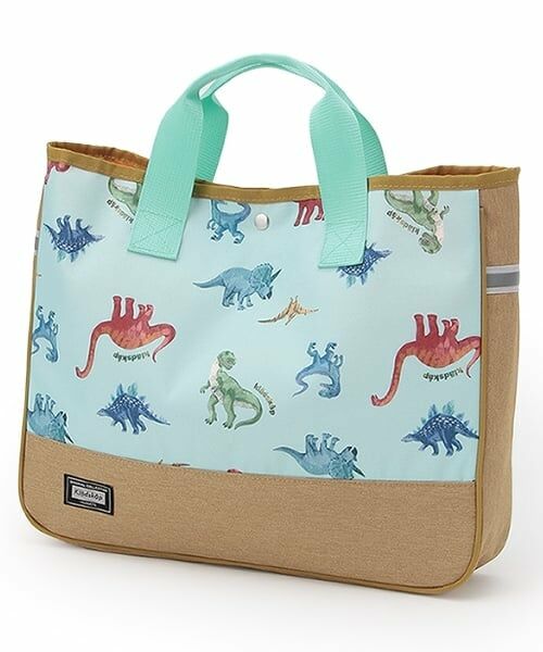 kladskap / クレードスコープ トートバッグ | 総柄レッスンバッグ（エメラルド グリーン）