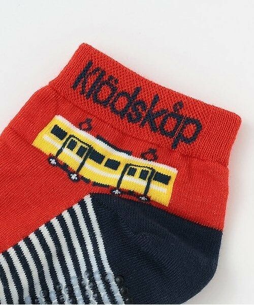 kladskap / クレードスコープ ソックス | 電車柄ショートソックス2足セット | 詳細1