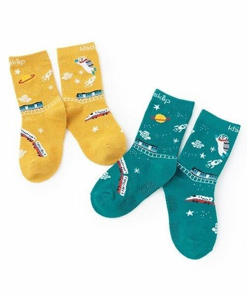 kladskap / クレードスコープ ソックス | 宇宙×電車柄クルーソックス | 詳細7