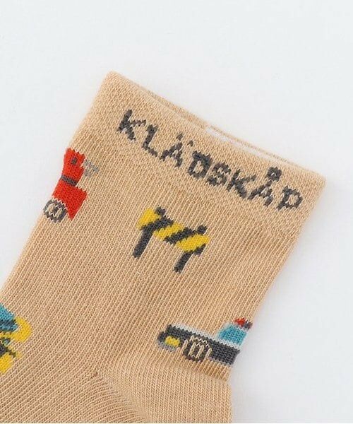 kladskap / クレードスコープ ソックス | 働く車柄ショートソックス | 詳細1
