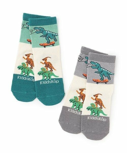 kladskap / クレードスコープ ソックス | スケボーザウルスクルーソックス | 詳細8