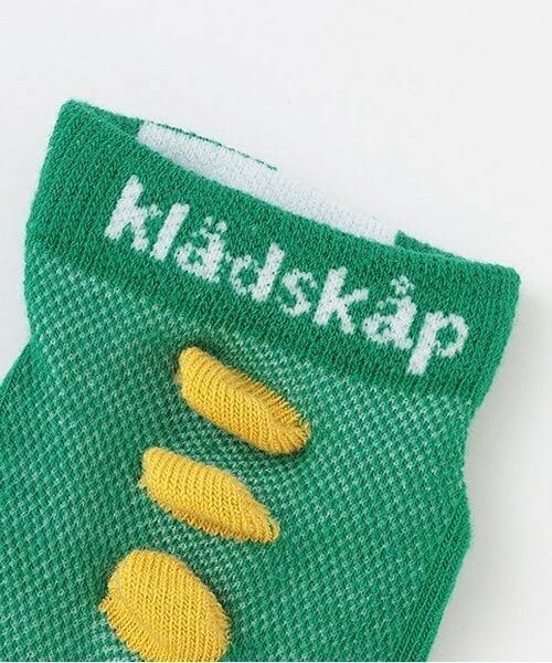 kladskap / クレードスコープ ソックス | 恐竜/サメ凹凸スニーカーインソックス | 詳細1