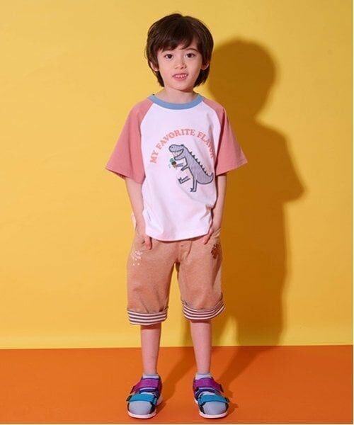 kladskap / クレードスコープ その他パンツ | 恐竜アップリケ6分丈パンツ | 詳細11