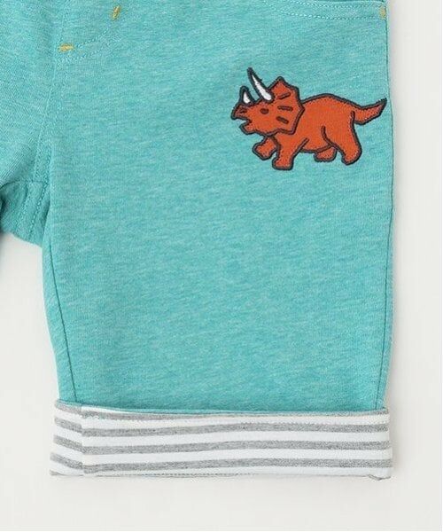 kladskap / クレードスコープ その他パンツ | 恐竜アップリケ6分丈パンツ | 詳細5