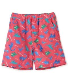 kladskap / クレードスコープ ショート・ハーフ・半端丈パンツ | 水陸両用恐竜総柄5分丈パンツ