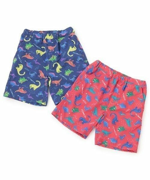 kladskap / クレードスコープ ショート・ハーフ・半端丈パンツ | 水陸両用恐竜総柄5分丈パンツ | 詳細8