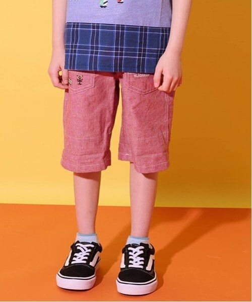 kladskap / クレードスコープ ショート・ハーフ・半端丈パンツ | 【人気商品のため再入荷】乗り物刺しゅう5分丈パンツ | 詳細13