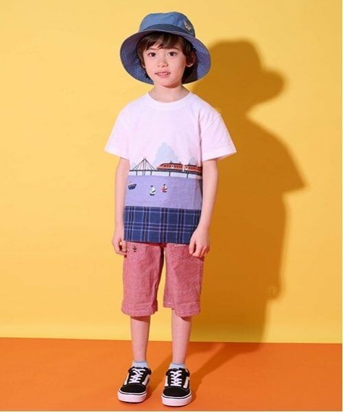 kladskap / クレードスコープ ショート・ハーフ・半端丈パンツ | 【人気商品のため再入荷】乗り物刺しゅう5分丈パンツ | 詳細15