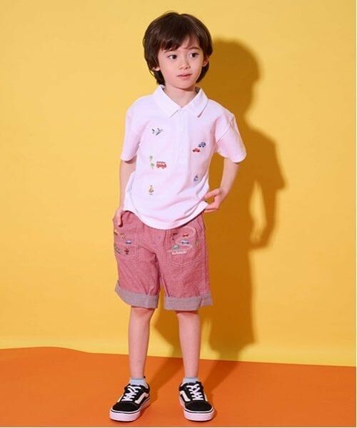 kladskap / クレードスコープ ショート・ハーフ・半端丈パンツ | 【人気商品のため再入荷】乗り物刺しゅう5分丈パンツ | 詳細18