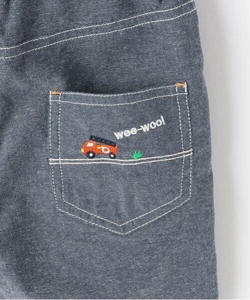 kladskap / クレードスコープ ショート・ハーフ・半端丈パンツ | 【人気商品のため再入荷】乗り物刺しゅう5分丈パンツ | 詳細5