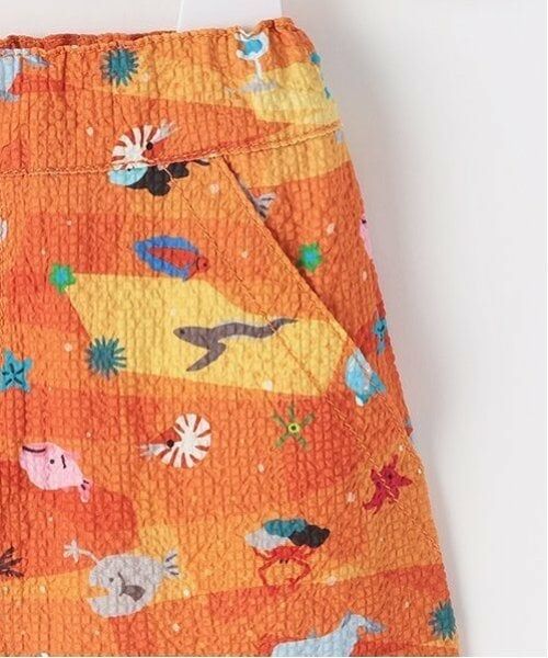 kladskap / クレードスコープ ショート・ハーフ・半端丈パンツ | 深海柄5分丈シェフパンツ | 詳細4