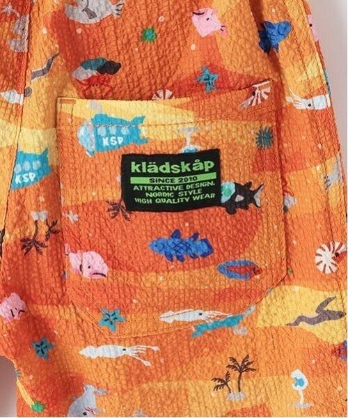 kladskap / クレードスコープ ショート・ハーフ・半端丈パンツ | 深海柄5分丈シェフパンツ | 詳細5
