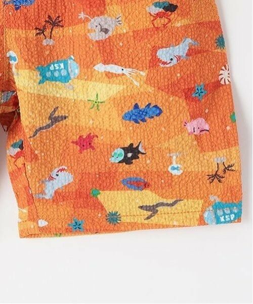 kladskap / クレードスコープ ショート・ハーフ・半端丈パンツ | 深海柄5分丈シェフパンツ | 詳細6