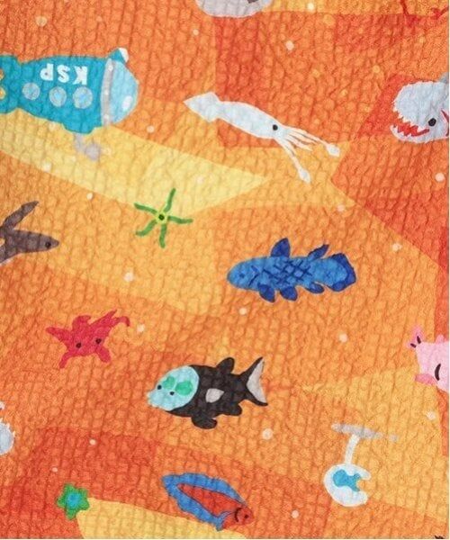 kladskap / クレードスコープ ショート・ハーフ・半端丈パンツ | 深海柄5分丈シェフパンツ | 詳細7