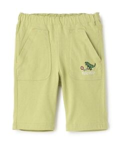 kladskap / クレードスコープ ショート・ハーフ・半端丈パンツ | 恐竜ワンポイント6分丈カットソーパンツ