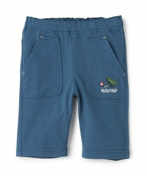 kladskap / クレードスコープ ショート・ハーフ・半端丈パンツ | 恐竜ワンポイント6分丈カットソーパンツ | 詳細1