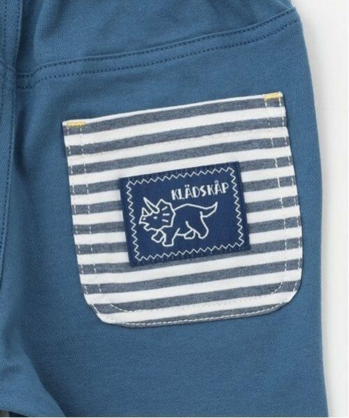 kladskap / クレードスコープ ショート・ハーフ・半端丈パンツ | 恐竜ワンポイント6分丈カットソーパンツ | 詳細7