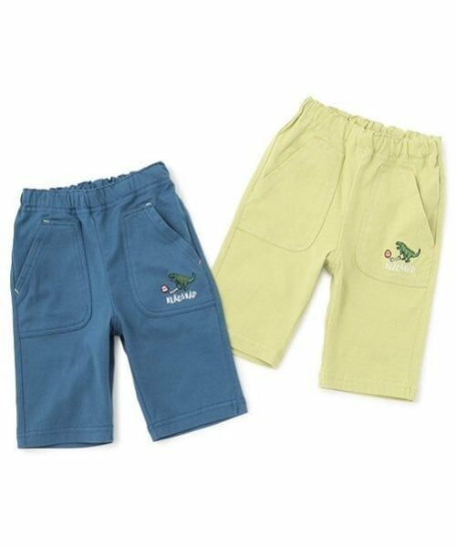 kladskap / クレードスコープ ショート・ハーフ・半端丈パンツ | 恐竜ワンポイント6分丈カットソーパンツ | 詳細9