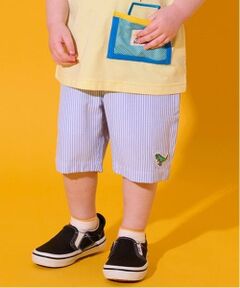 kladskap / クレードスコープ ショート・ハーフ・半端丈パンツ | 恐竜ワンポイント6分丈パンツ