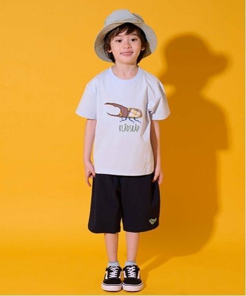 kladskap / クレードスコープ ショート・ハーフ・半端丈パンツ | 恐竜ワンポイント6分丈パンツ | 詳細18