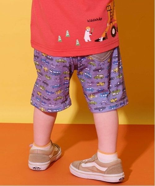 kladskap / クレードスコープ ショート・ハーフ・半端丈パンツ | 前後切替乗り物5分丈パンツ | 詳細14