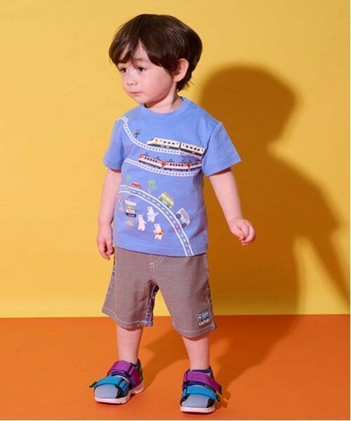 kladskap / クレードスコープ ショート・ハーフ・半端丈パンツ | 前後切替乗り物5分丈パンツ | 詳細18