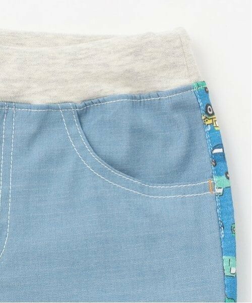 kladskap / クレードスコープ ショート・ハーフ・半端丈パンツ | 前後切替乗り物5分丈パンツ | 詳細4