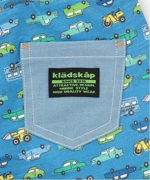 kladskap / クレードスコープ ショート・ハーフ・半端丈パンツ | 前後切替乗り物5分丈パンツ | 詳細8