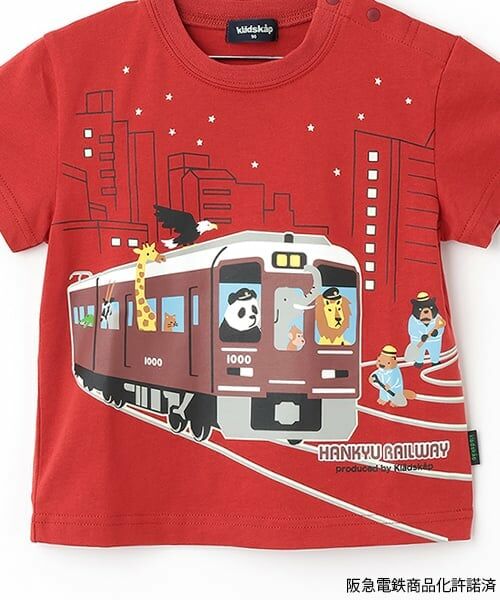 kladskap / クレードスコープ Tシャツ | 【阪急電鉄】蓄光プリント半袖Tシャツ | 詳細4