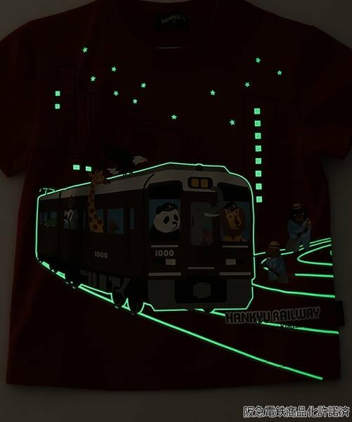 kladskap / クレードスコープ Tシャツ | 【阪急電鉄】蓄光プリント半袖Tシャツ | 詳細5